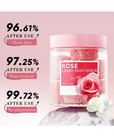 Aislor Gentle Exfoliating Body Scrub Ingredients - Moisturizing Formula for Body Feet & Sensitive Skin Rose One Size One Size Rose - Buy Online on GoSupps.com