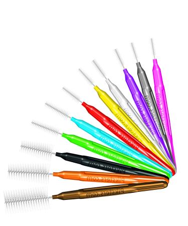 Piksters Interdental Brush Variety Pack | Size 00-6 | 8 Brushes for Interdental Cleaning - Buy Online on GoSupps.com