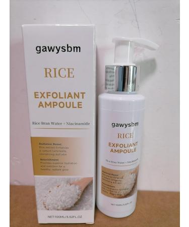 Peel Shot Glow Rice Ampoule Duo Black and White Rice Peeling Soft Rice Exfoliating Face & Body Scrub Gentle Peel & Deep Hydration Rice Exfoliant Serum (White Rice 3.52 FL.OZ) White Rice 3.52 Fl Oz (Pack of 1) - Buy Online on GoSupps.com
