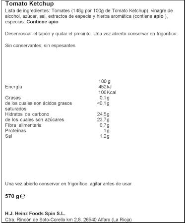  HEINZ Tomato Ketchup Squeeze 500ml - Buy Online on GoSupps.com