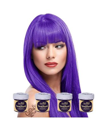 La Riche Directions Hair Color 4 Pack (Violet) Purple 88 ml (Pack of 4) - Buy Online on GoSupps.com