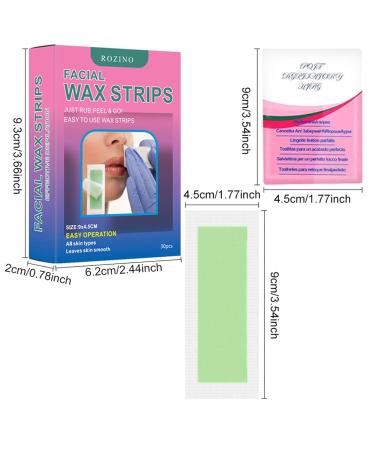 Beeswax Hair Removal Wax Strips | Painless & Durable Facial Hair Remover | Shop Now for Worldwide Shipping - Buy Online on GoSupps.com