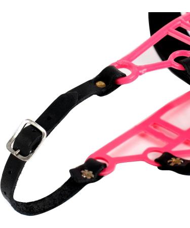 Buy Don Pare Muzzle Model 101 in Pink - Ideal for Freewheel Kennel Dog Race & Car Safety - Amathings - Buy Online on GoSupps.com