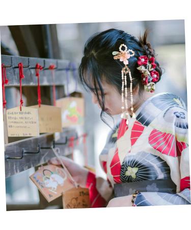 MAGICLULU 4 Pairs Comb Chinese Style Barrettes Hair Padding for Updos Kimono Hair Barrettes Temperament Hair Clip Chinese Hair Accessories Pearl Hair Accessories Classical Hairpin Metal - Buy Online on GoSupps.com