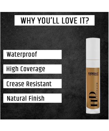 Insight Liquid HD Concealer |Light Weight Concealer With Full Coverage |Easily Blendable Concealer For Face Makeup(CR111-MN20) - Buy Online on GoSupps.com