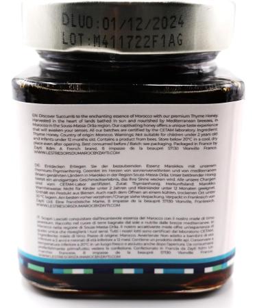 Moroccan Thyme Honey | Powerful Flavor & Beneficial Properties. 300g Jar - Buy Online on GoSupps.com
