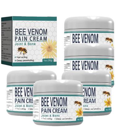 Beeengift Pain and bone healing cream bee enema joint and bone therapy cream ultra-strong beeergift pain cream for arm hand waist back legs (5 pieces)