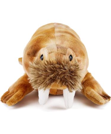 Zappi Co Safari Animals Plush Toy - 33cm Walrus Stuffed Animal for Kids - Buy Online on GoSupps.com