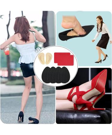 Red High Heel Silicone Shoe Sole Protectors - Non-Slip Bottom Covers for Women - Buy Online on GoSupps.com