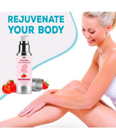 Vaginal Tightening Balm - Fast-Acting Coochie Tightener for Women's Health | Increases Intimate Sensitivity | 1 fl oz Strawberry Flavor - Buy Online on GoSupps.com
