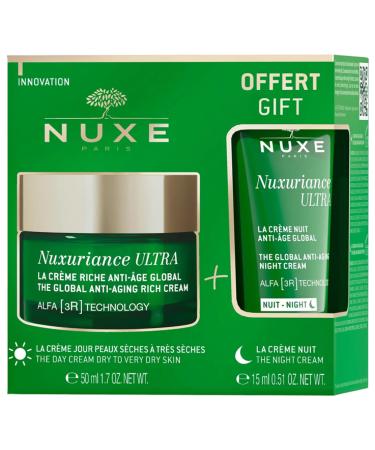 Nuxe Nuxuriance Ultra Global Anti-Aging Rich Cream 50 ml + Free Global Anti-Aging Night Cream 15 ml