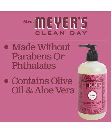 Mrs. MEYER'S CLEAN DAY Hand Soap Mum 12.5 Fl Oz (Pack of 4) - Buy Online on GoSupps.com