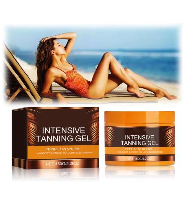 Celyne Tanning Gel Celyn Tanning Cream Carrot Tanning Gel Natural Tanning Accelerator Cream Gel Natural Carrot Tanning Intensifying Gel (1Pcs)
