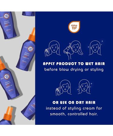It's a 10 Haircare Miracle Leave-In Plus Keratin 2 Fl. oz. 2 Fl Oz (Pack of 1) - Buy Online on GoSupps.com