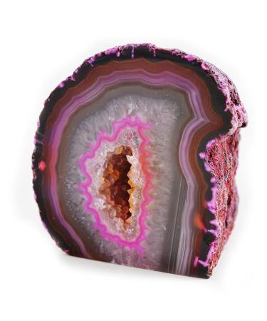 Agate Geode Pink