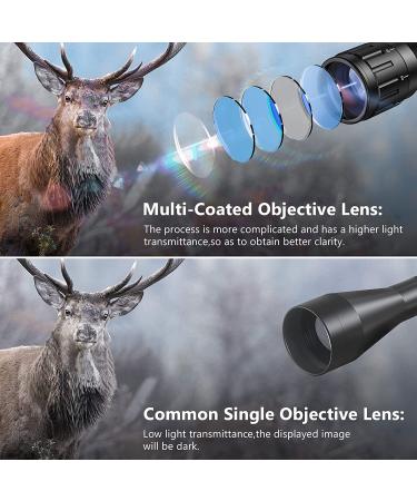 MidTen 4-16x50 Tactical Rifle Scope with Dual Illuminated Optics, Rangefinder, Reflex Sight, Holographic Reticle, and Laser Sight - Buy Online on GoSupps.com