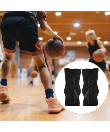 VOCOSTE Ankle Brace Support Sleeve & Wrap for Exercise | Size M Black - International Shipping Available - Buy Online on GoSupps.com