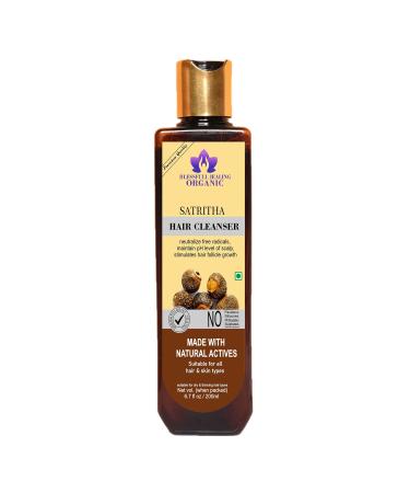 Blessfull Healing Organic Satrita Hair Cleanser | Shampoo 200 ML (Packing May Vary)