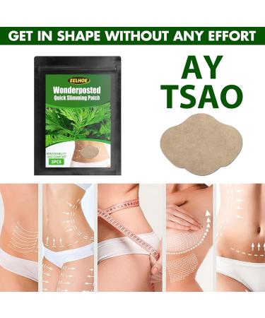 120pcs Slimming Patch - Natural Herbal Waist Shaper Wormwood Patch for Abdomen - Body Slimming Solution | International Shipping - Buy Online on GoSupps.com