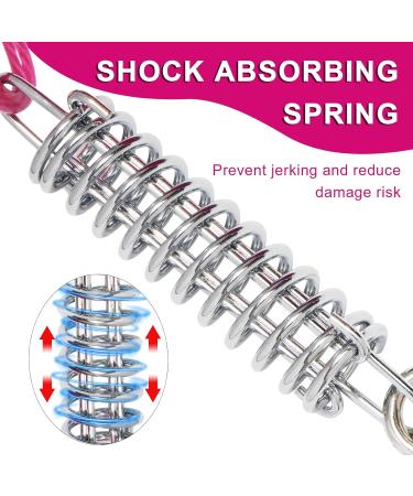 Shop 15m Shock Absorbing Yard Leash for Dogs - Durable Tie Out Leash in Rose Red - Buy Online on GoSupps.com