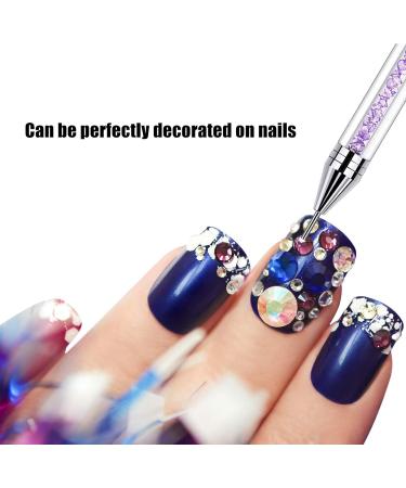 BANGSUN Rhinestone Picker Dotting Pen - Double Ended Nail Art Tool for Beads & Dotting - 1 Piece - Buy Online on GoSupps.com