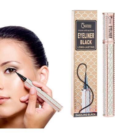 Eye Liner Ink Waterproof Eye Liner Liquid Lash Eyeliner Quick Drying Makeup Cosmetics Tools For Women Girls For Offices Shopping Pochy - Buy Online on GoSupps.com
