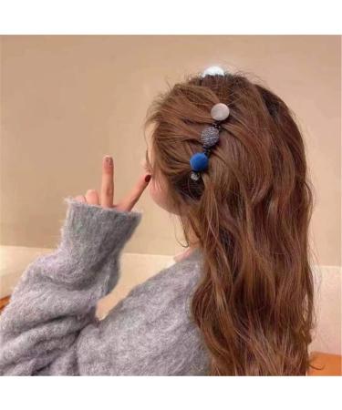 Shop Nalakey Double Retro Hair Clips - 6pcs Twist Braid Hairpins for Women & Girls | Perfect Double Pony Hairstyles - Buy Online on GoSupps.com
