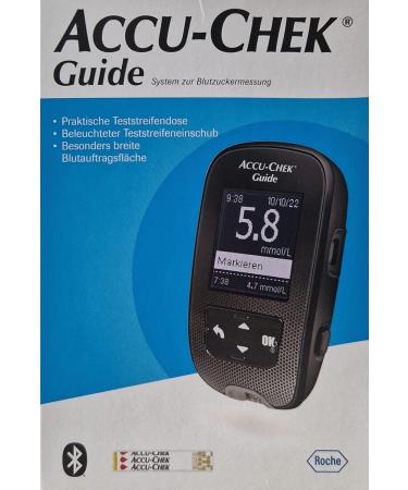 Accu Chek Guide Set MMOL/L - Accurate Blood Glucose Monitoring Tool for Diabetes Management | International Shipping Available - Buy Online on GoSupps.com