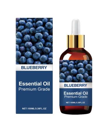 Rubu22a Rosemary oil blueberry hair oil suitable for women and men pure natural cosmetics for hair and scalp nourishing scalp treatment 100 ml 033 ml 300er Pack