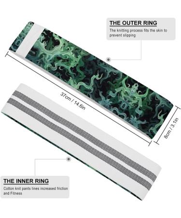 Shop High-Quality Resistance Bands | Moss Image Printed Fabric Exercise Bands for Effective Workouts - Buy Online on GoSupps.com