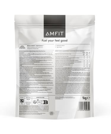 Amfit Nutrition Whey Protein Powder Strawberry Milkshake 2.27 kg - 75 Servings - Buy Online on GoSupps.com