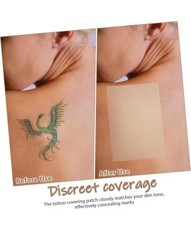 Homoyoyo Patch Correcteur de Tatouage Auto-adh sif R utilisable Lot de 10 Tissu Non Tiss Blanc Chair Couverture Cicatrice Respirante Protection Peau pour Visage et Corps - Buy Online on GoSupps.com