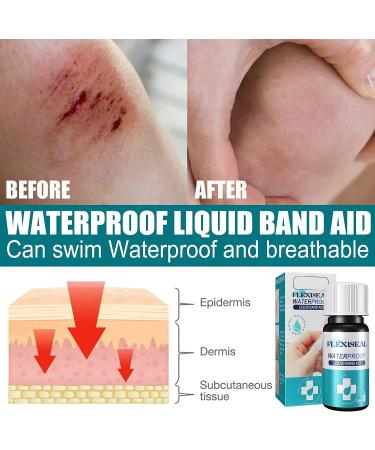 Waterproof Quick-Dry Gel Liquid Bandage for Scrapes & Wounds - Pink - Buy Online on GoSupps.com