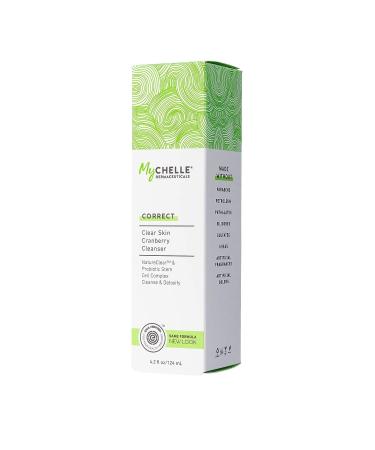 Clear Skin Cranberry Cleanser by MyCHELLE Dermaceuticals - 4.2 Fl Oz Exfoliating Facial Cleanser for Oily Skin - Buy Online on GoSupps.com