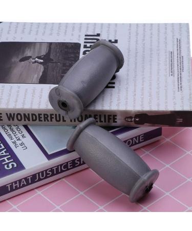 Milisten Crutch Hand Grips Rubber Walking Cane Underarm Crutches Hand Pads Crutches Replacement Accessory Parts Grey - Buy Online on GoSupps.com