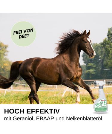 Supravit Brakes & Fly Spray for Horses - Effective Insect Protection Against Biting Flies & Mosquitoes - 500ml - Up to 8 Hours of Relief - Buy Online on GoSupps.com