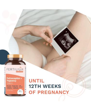 Organic Children's Vitamins for Women | Folic Acid Inositol Q10 B12 & 9 Minerals - 60 Vegetarian Capsules for Fertility & Pregnancy - Buy Online on GoSupps.com
