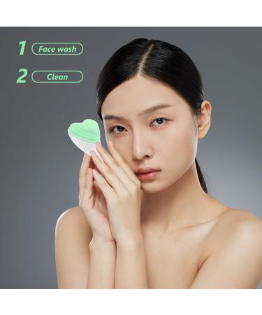minkissy Face Cleaning Brush Facial Scrubber Facial Cleansing Brush Women Manual Face Wash Brush Facial Brushes for Cleansing and Exfoliating - Buy Online on GoSupps.com