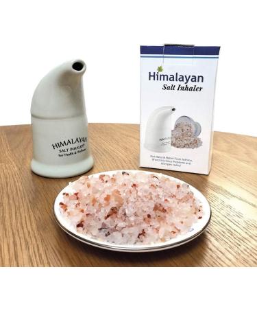 PROFIRST Salt Inhaler Pipe with Natural Himalayan Pink Salt Crystals - Compact & Refillable for Breathing Difficulties - Buy Online on GoSupps.com