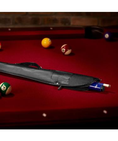 Casemaster Billiard Pool Cue Soft Vinyl Case - Black - Holds 1 Complete 2-Piece Cue - Buy Online on GoSupps.com