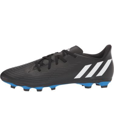 adidas Unisex Edge.4 FG Soccer Shoe 10.5 Black/White/Vivid Red - Buy Online on GoSupps.com