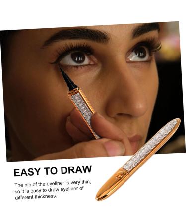 Healvian 2pcs Self Adhesive Mascara Eyelash Tool Natural Matte Eyeliners Eyebrow Stencil Kit Plastic - Buy Online on GoSupps.com