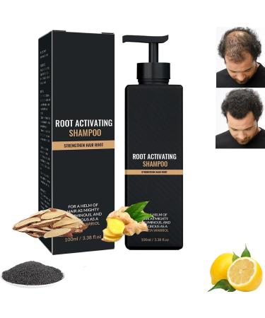 Root Activator Hair Loss Thickening Shampoo - Natural Formula for Men & Women | Hair Regrowth Solution (1 PC - Buy Online on GoSupps.com