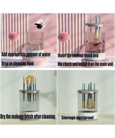 Electric Makeup Brush Cleaner | Automatic USB Brush Cleaning Kit | Deep Clean & Dry Brushes - Buy Online on GoSupps.com