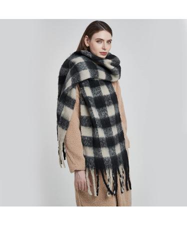 Shop XL Loop Scarves for Women & Men - Cozy Autumn Knitting & Cashmere Styles in Brown & Black - Buy Online on GoSupps.com