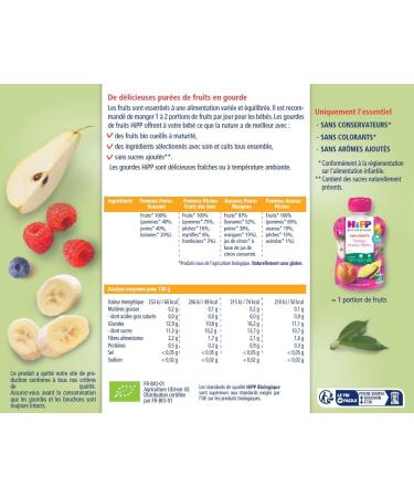 HiPP Organic Multipack bottles 4 varieties from 4/6 Months - 32 x 90 g - Buy Online on GoSupps.com