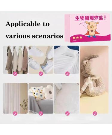 Multi-Functional Bio-Enzyme Cleaning Tablets Bio-Enzyme Explosive Salt Powerful Stain Removing Bio-Enzyme Cleaning Tablets for Cleaning All Kinds of Clothing Shoes Curtains (1PCS) - Buy Online on GoSupps.com