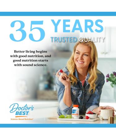 Doctors Best BioAvailable Boswellia + UC-II Supports Joint Health Non-GMO Gluten Free Soy Free 60 Veggie Caps - Buy Online on GoSupps.com