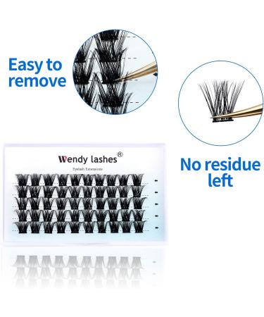 D Curl Cluster Lashes 0.07mm 14mm - Wide Stem Reusable Eyelash Clusters - Buy Online on GoSupps.com