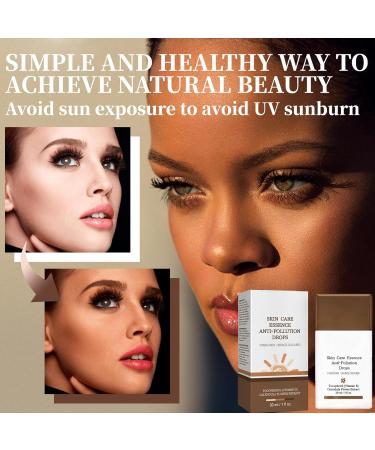 Shop Anti-Pollution Bronzing Drops - Drunk Elephant Liquid Bronzer for Face & Body | 30ml Skincare Essence - Buy Online on GoSupps.com